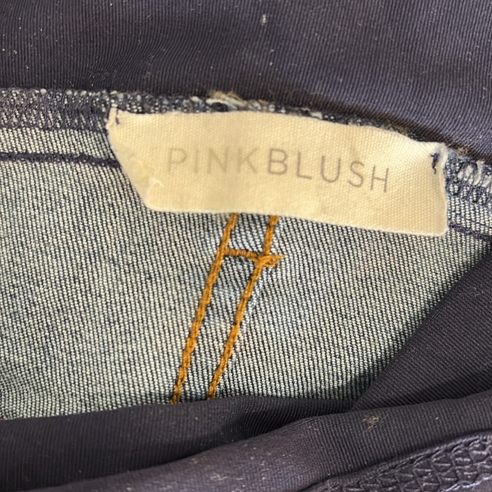 Pink Blush Maternity Straight Leg High Rise Jeans - M - Picture 4 of 5